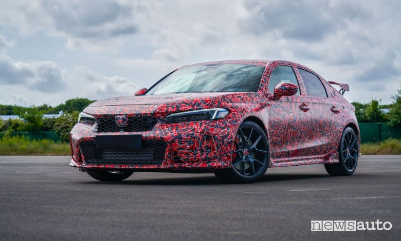 Nuova Honda Civic Type R, come sarà l'ultima benzina VTEC