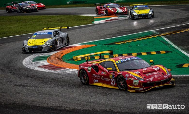Ferrari 488 Gt3 Gai-Zampieri P3 GT Endurance Monza 2021