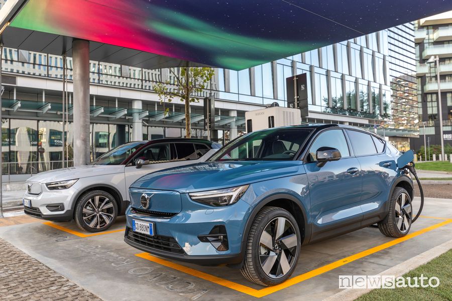 Portanuova Volvo Recharge, la prima stazione di ricarica ultrafast a Milano