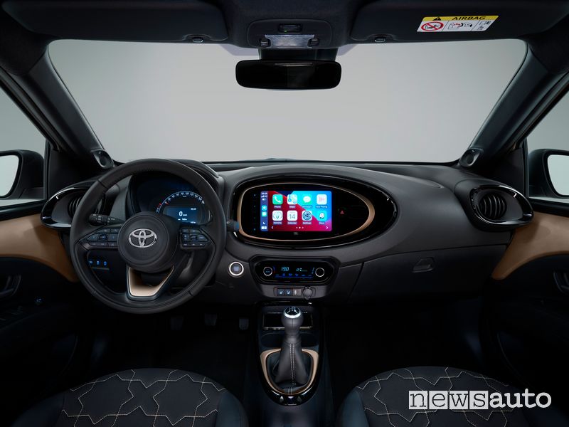Plancia strumenti abitacolo nuova Toyota Aygo X