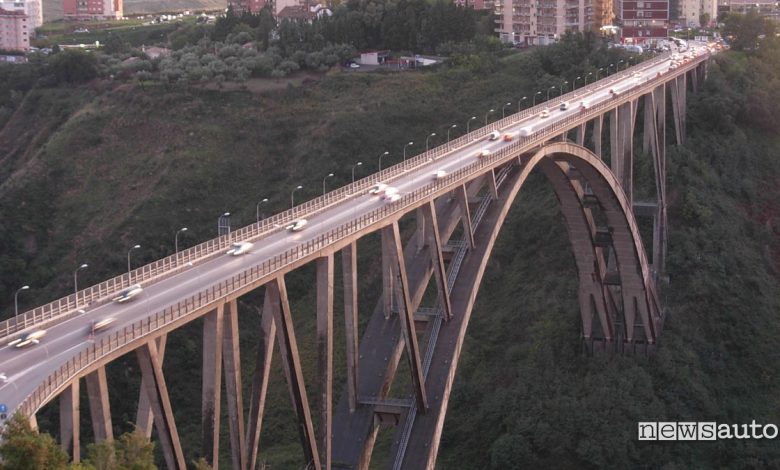 Ponte Morandi Catanzaro viadotto Bisantis