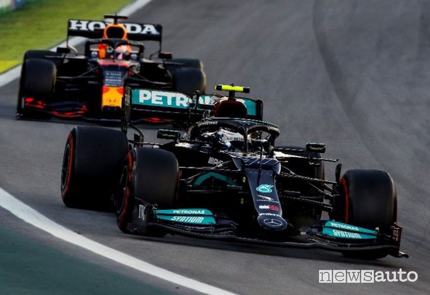 Bottas pilota F1 Mercedes dal 2017 al 2021