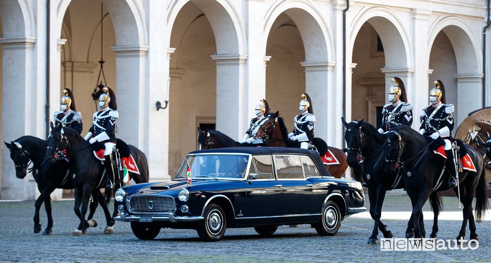 Lancia Flaminia presidenziale al Quirinale