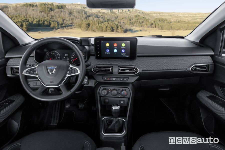 Plancia strumenti abitacolo nuovo Dacia Jogger
