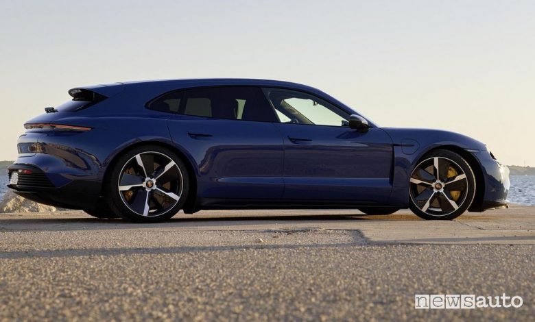 Porsche Taycan Sport Turismo, caratteristiche e prezzi