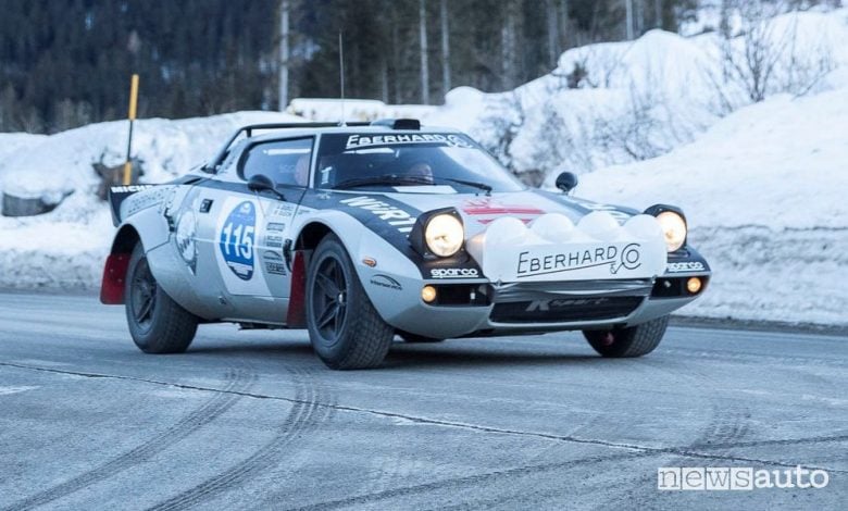 Lancia Stratos Miki Biasion alla Winter Marathon 2022