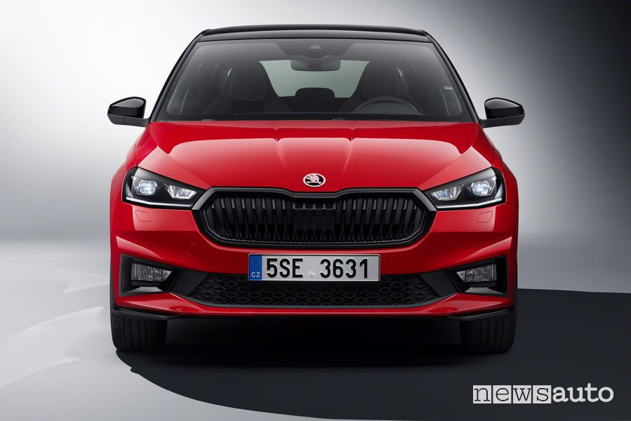 Frontale Skoda Fabia Monte Carlo