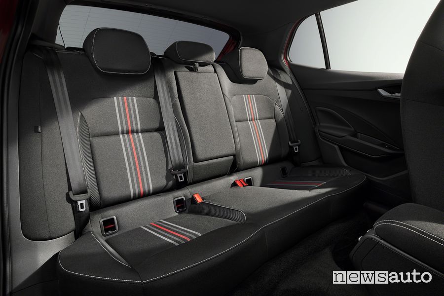 Sedile posteriore abitacolo Skoda Fabia Monte Carlo