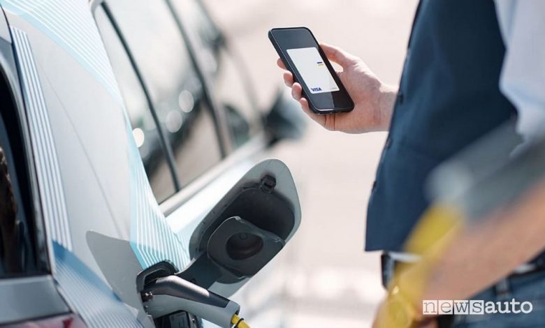 Pagamento ricarica elettrica, appello all'interoperabilità