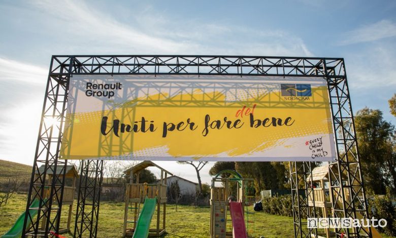 Insieme per fare del bene, Renault con Every child is my child Onlus