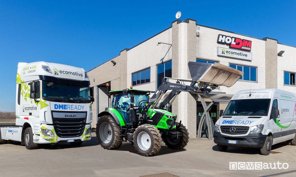 Ecomotive Solutions DME per i motori diesel dei mezzi pesanti