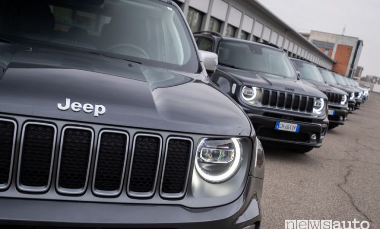 Griglia anteriore Jeep Renegade e-Hybrid S