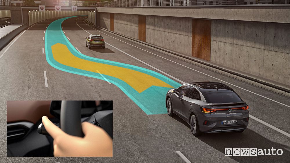 Travel Assist con sciami di dati Volkswagen