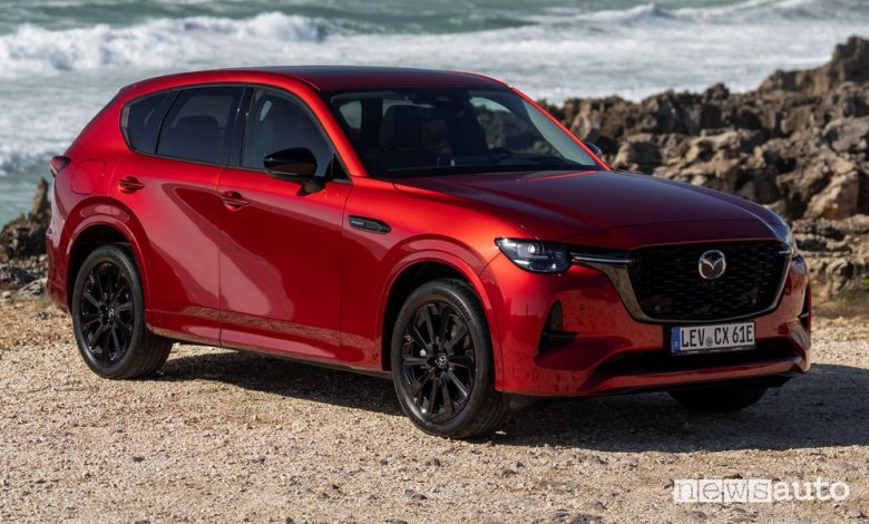 Nuova Mazda CX-60 Homura, Soul Red Crystal