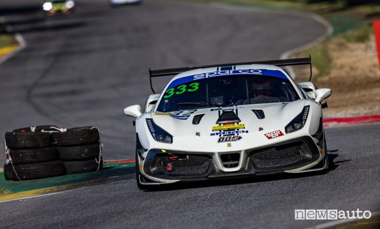 Campionato Italiano GT a Pergusa Ferrari 488 Challenge (Buttarelli-Cossu-Bacci)