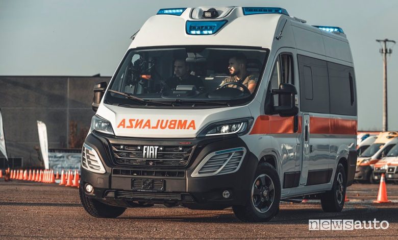 Test ambulanza Olmedo