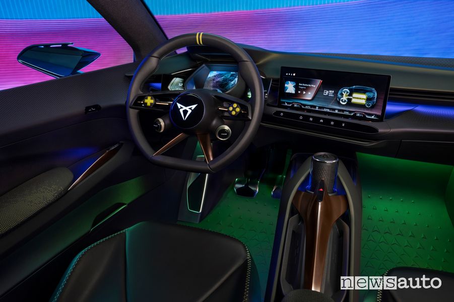 Volante abitacolo Cupra UrbanRebel