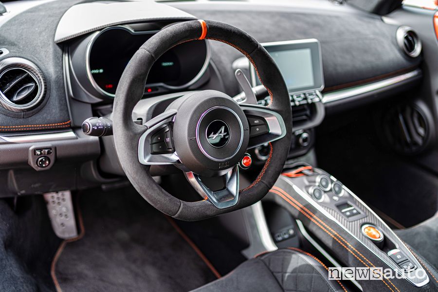 Volante abitacolo nuova Alpine A110 S