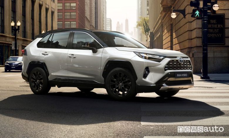 Nuovo Toyota RAV4 2023, caratteristiche