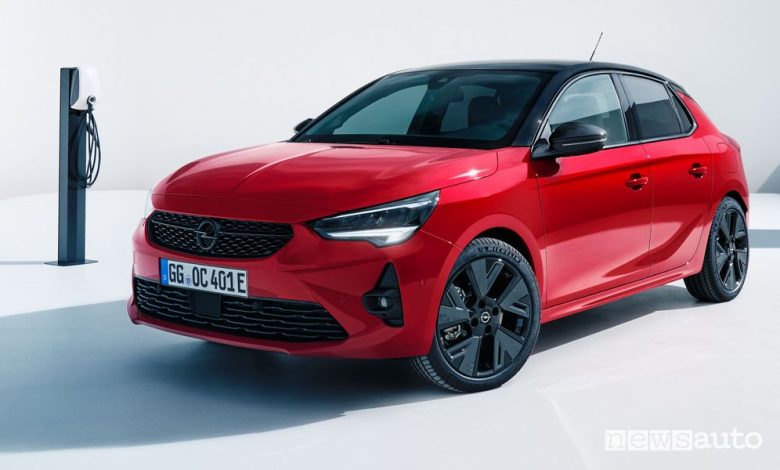 Opel Corsa 40 Years elettrica