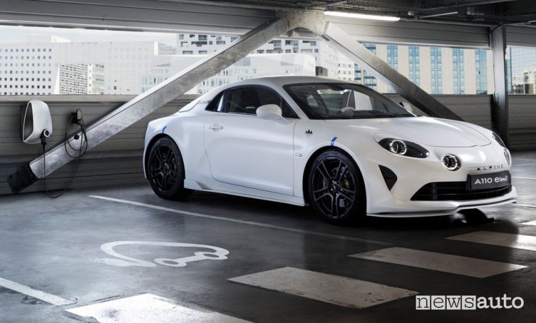 Alpine A110 elettrica E-ternité