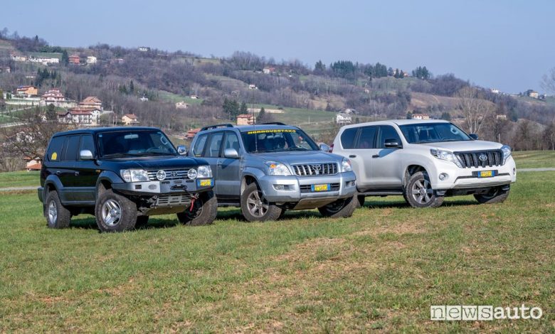 Toyota Land Cruiser Prado J9, J12 e J15