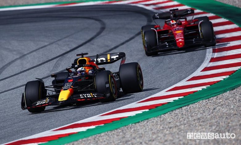 F1 Austria 2022, qualifica sprint griglia di partenza