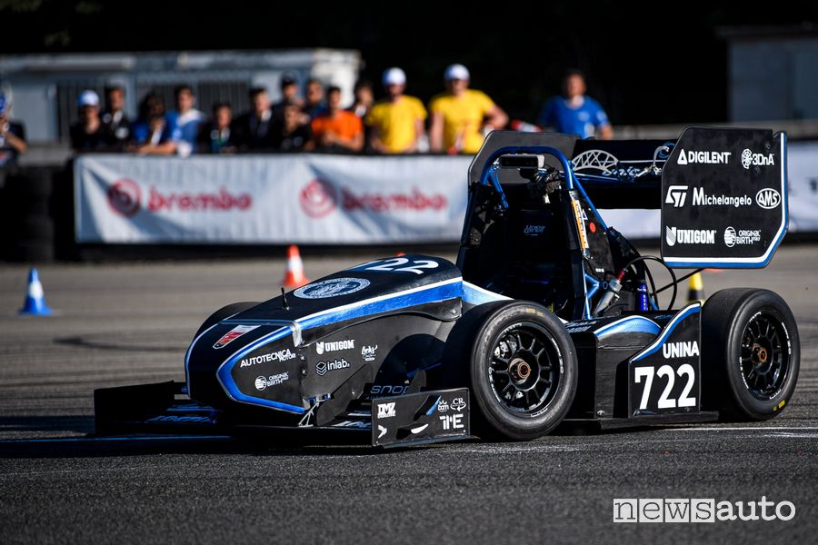 UniNa Corse - Squadra Corse Federico II di Napoli nella Classe 1D Formula SAE Italy 2022