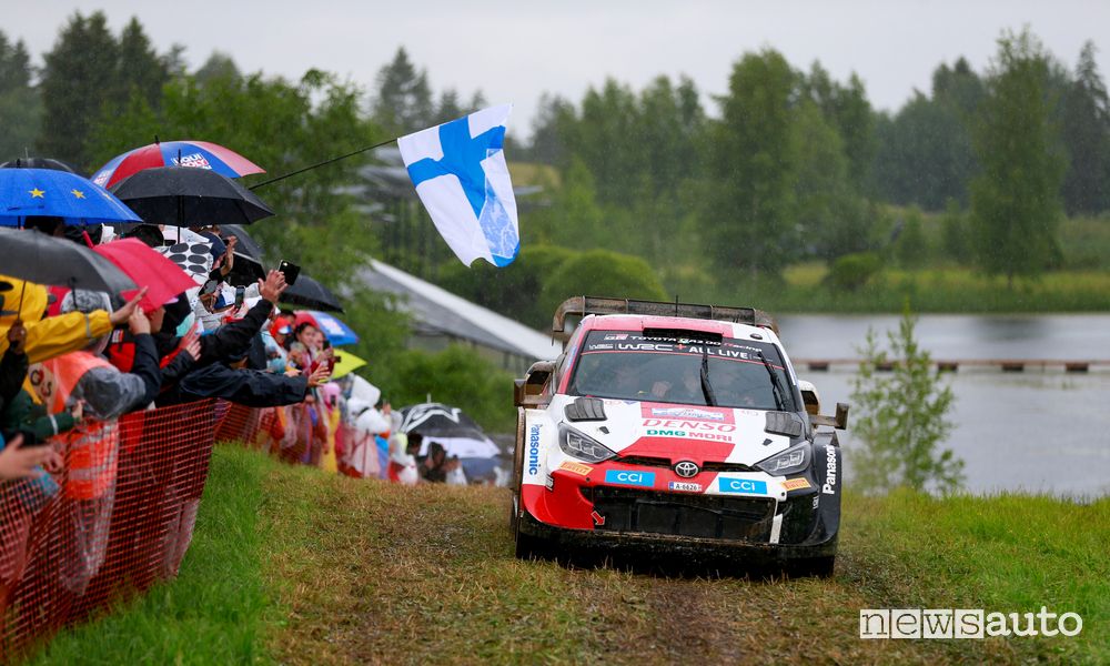 WRC Rally Estonia 2022 Toyota Kalle Rovanperä
