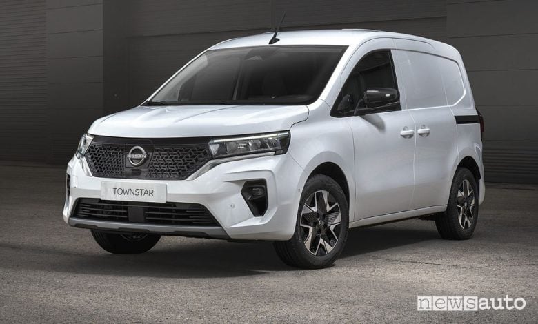 Nuovo Nissan Townstar EV, caratteristiche, autonomia e prezzi