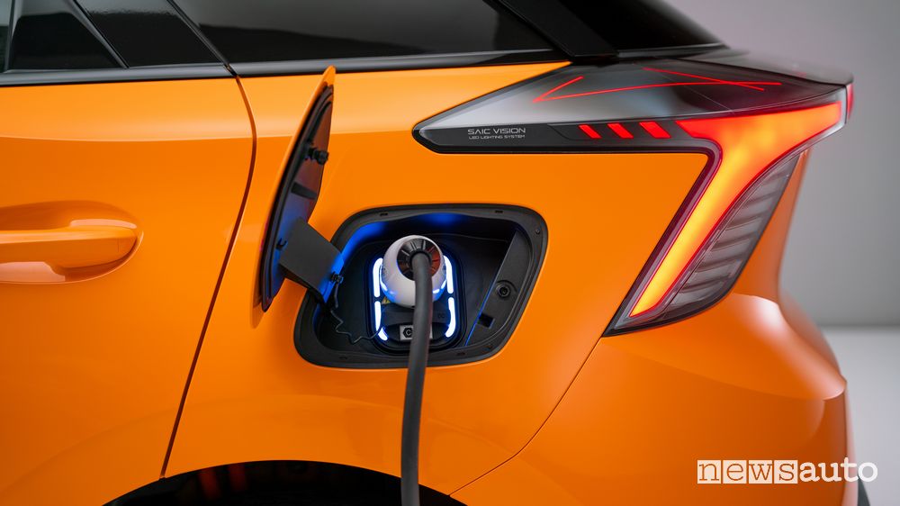 Presa per la ricarica MG4 Electric