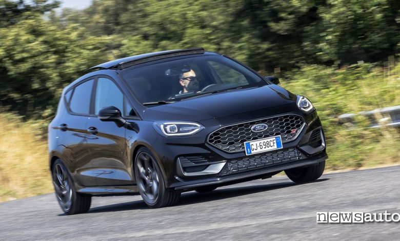 Vista anteriore della Ford Fiesta ST 2022 - L’accordo con Renault riapre le ipotesi su un possibile ritorno della Fiesta - (FOTO newsauto.live / Gentili)