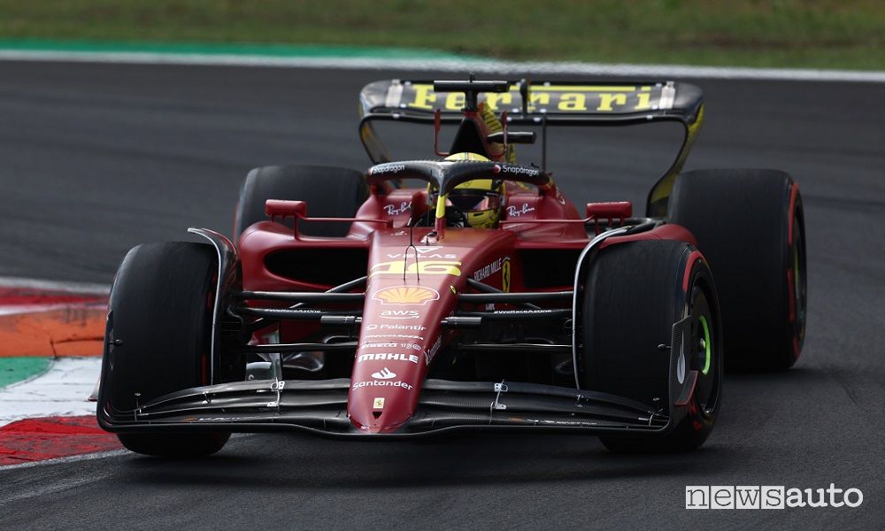 Livrea Ferrari F1 a Monza