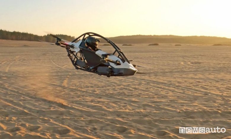 Drone scooter volante Jetson One