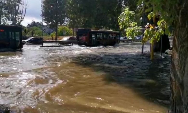 Roma bloccata per allagamento