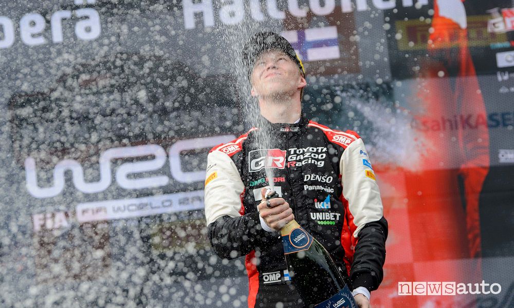 Kalle Rovanperä il più giovane campione del mondo della storia del WRC