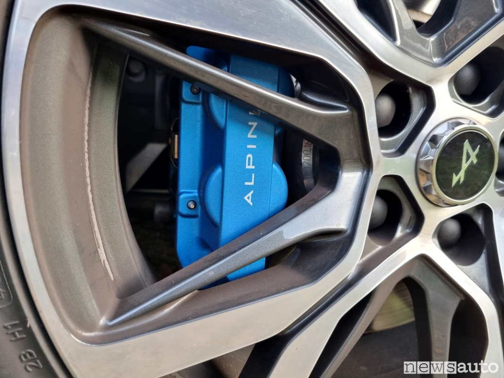 Freni Brembo anteriori a disco sull'Alpine A110GT