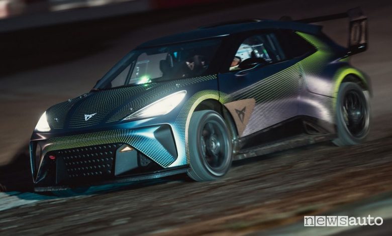 Cupra UrbanRebel Racing Concept in pista RX Montmeló
