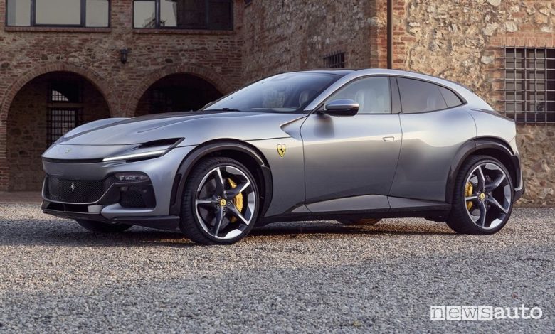 Ferrari Purosangue stop agli ordini