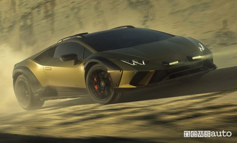 Lamborghini Huracán Sterrato in azione