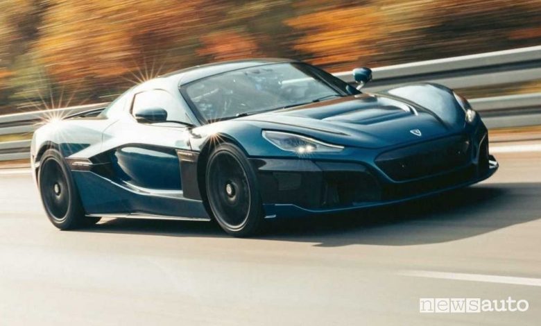 Rimac Nevera record velocità sulla pista dell’Automotive Testing Papenburg