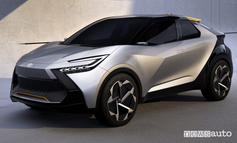 Toyota C-HR Prologue anteriore 3/4