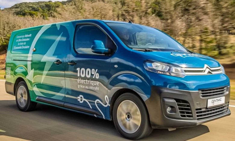 Retrofit elettrico sui veicoli commerciali