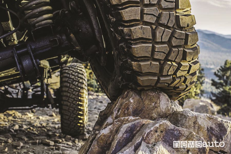 Pneumatico BFGoodrich All-Terrain linear Flex-Zone roccia