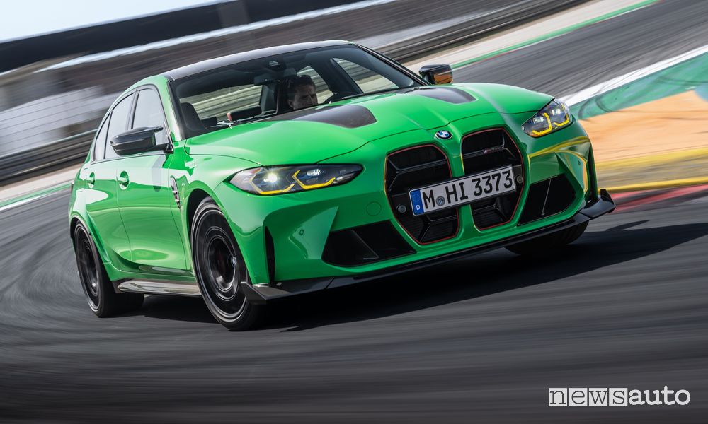 BMW M3 CS in pista