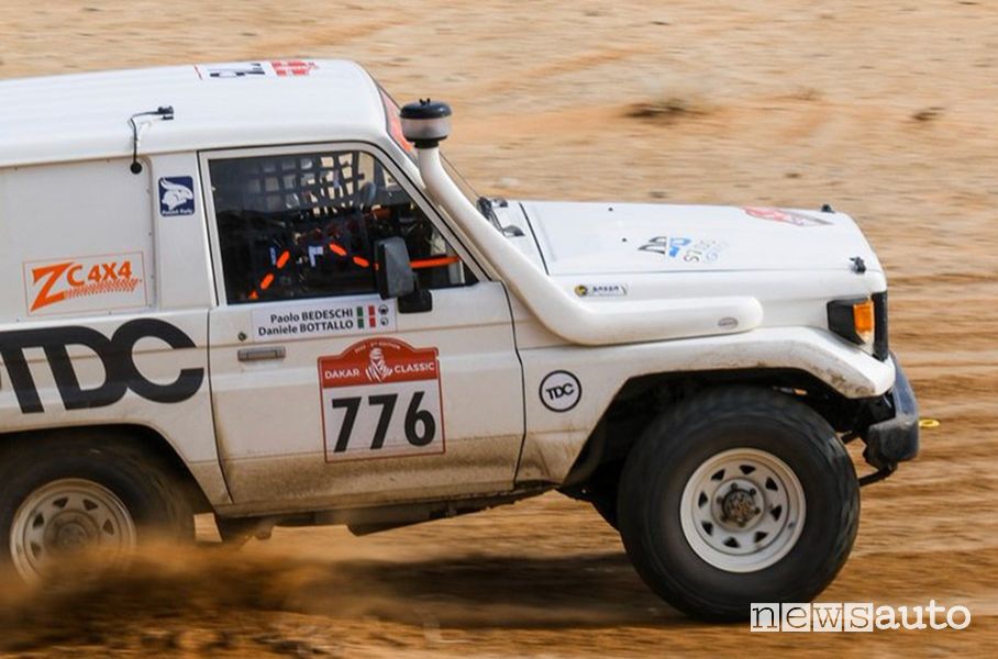 Dakar 2023 Toyota BJ71 Paolo Bedeschi e Danielle Bottallo