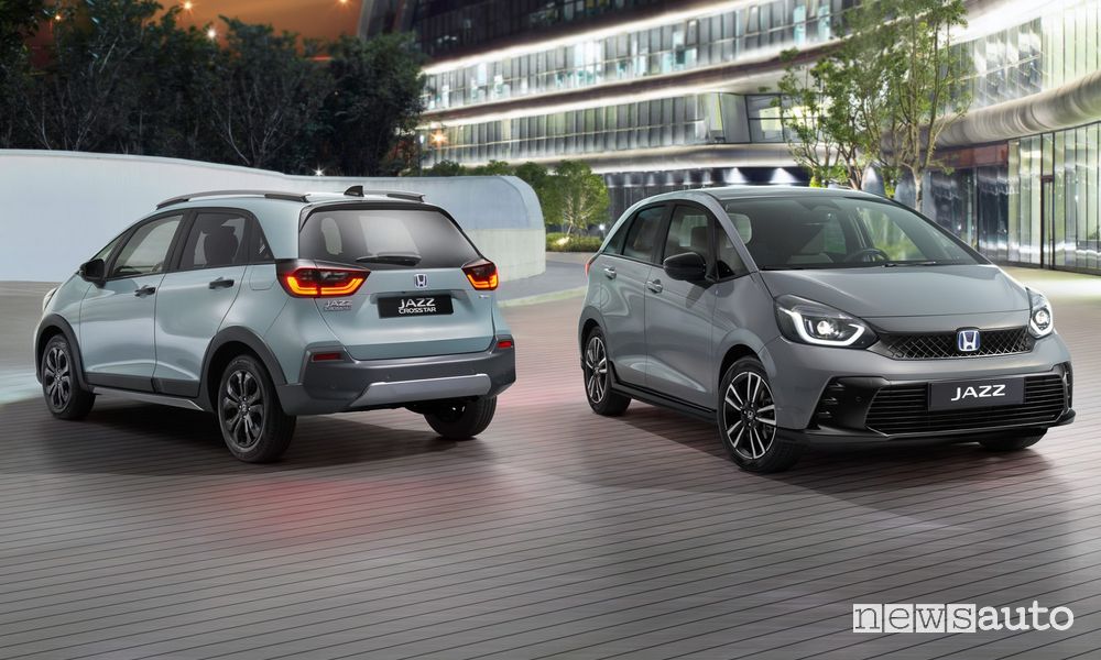 Nuova Honda Jazz e Jazz Crosstar
