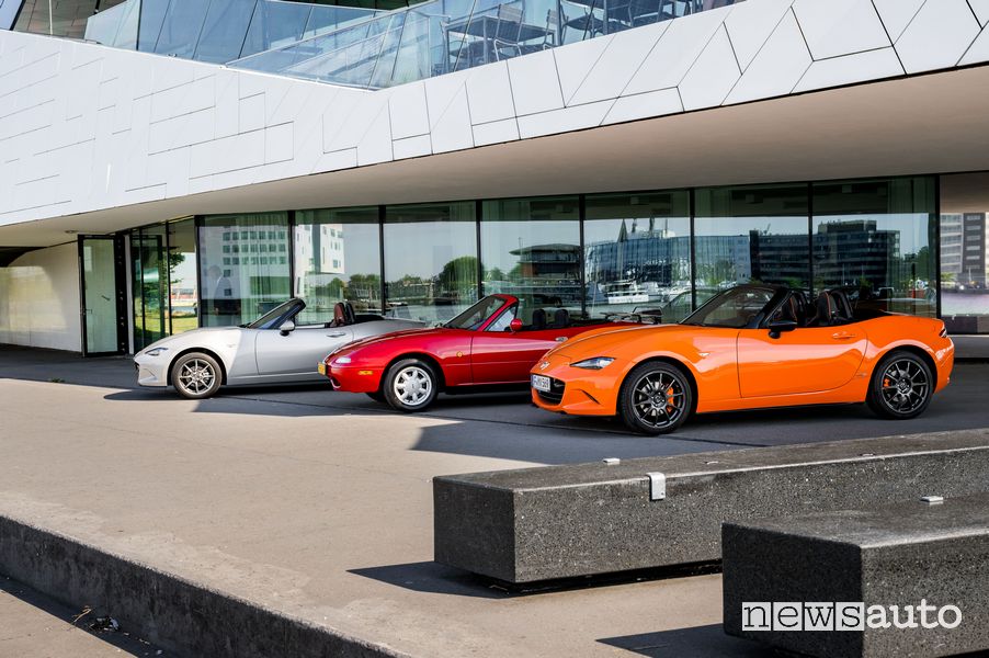 Mazda MX-5 generazioni