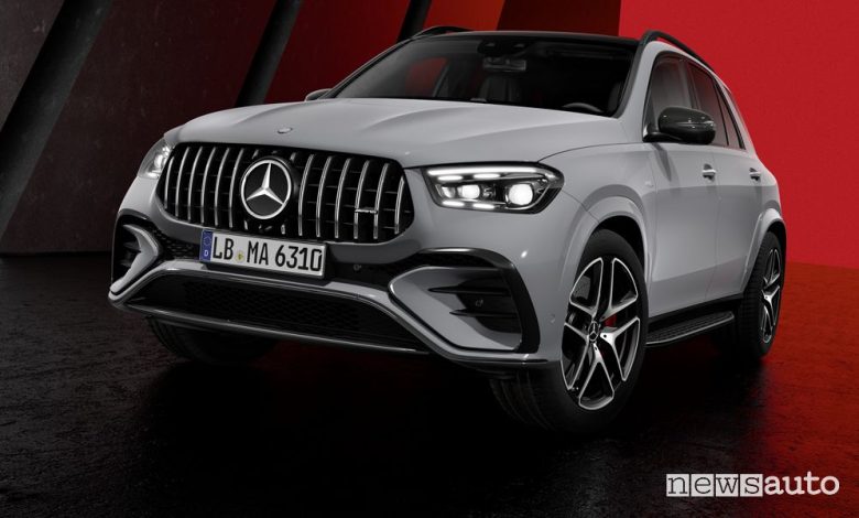Mercedes-AMG GLE 53 2023 anteriore 3/4