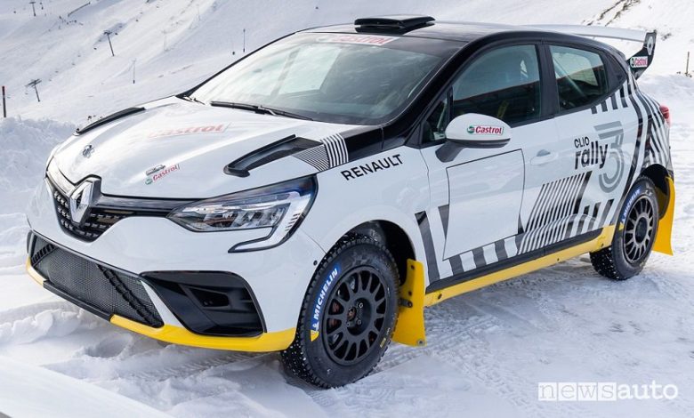 Renault Clio Rally3 anteriore 3/4